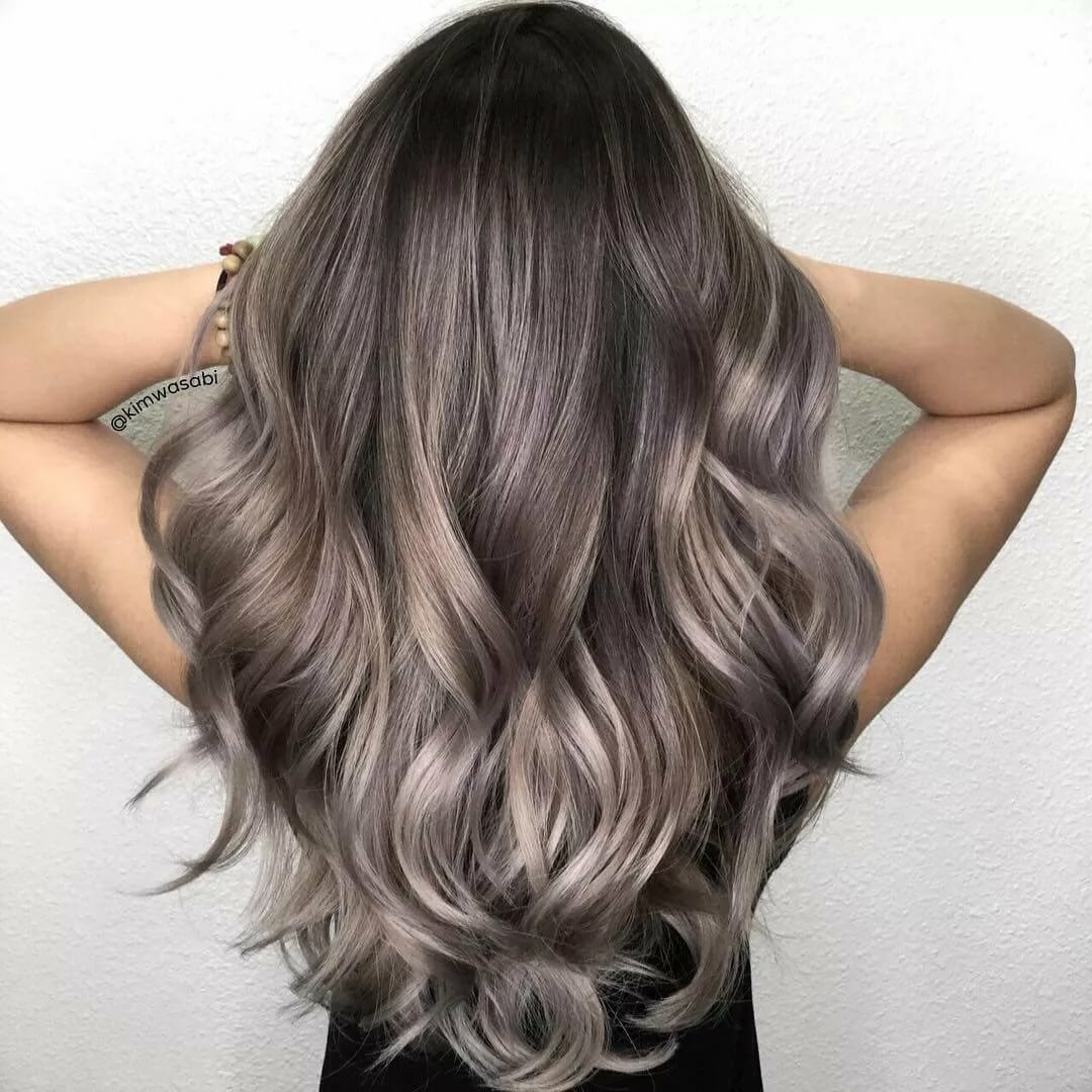 темно-пепельный цвет волос